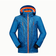 Waterproof 15000mm Polyester Snow Clothing Jacket Men Winter Ski Coat